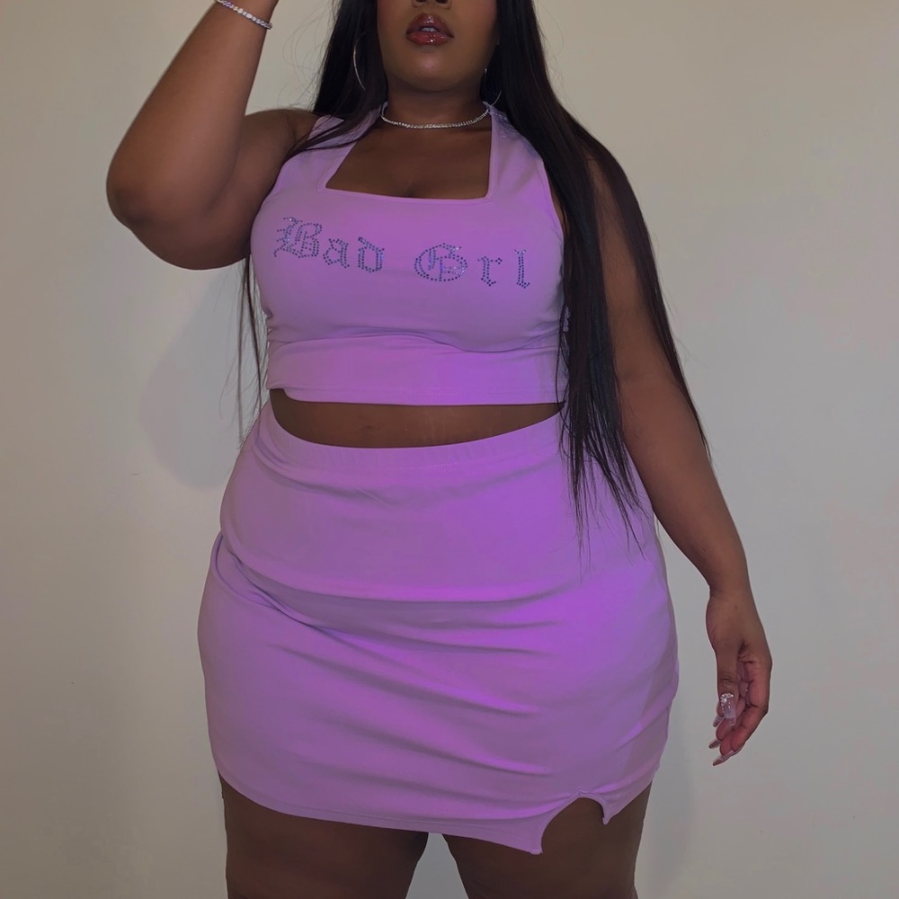 2 Piece Set Tank and Skirt from Dollskill